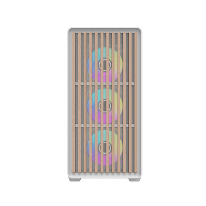 Darkflash DS900WD ATX computer case (White) + 4 fans_5