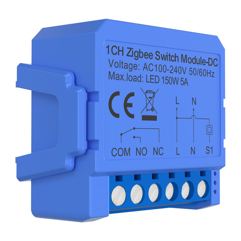 1-channel ZigBee switch module with voltage-free contact Avatto ZWSM16-DC32V-1_1