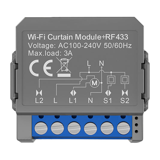 Avatto CMS16-RF-1 WIFI+RF smart curtain module_0