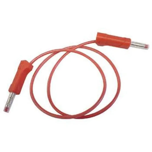 Cabo com Plugues Banana Vermelho 50 cm Velleman TLM27R