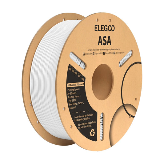 ASA ELEGOO Filament (White)_0