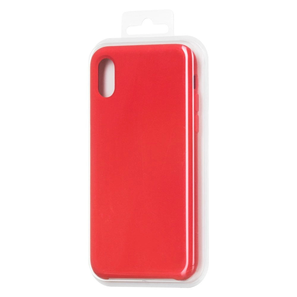 Silicone Case Soft Flexible Rubber Cover for iPhone 11 Pro red_5