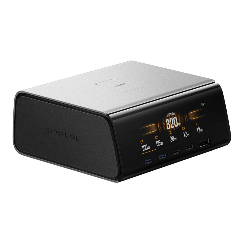 EcoFlow RAPID Pro 320W docking station, 4xUSB-C, 1xUSB-A, GaN_1