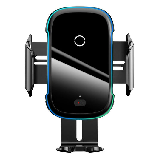 Baseus Automatic Electric Car Holder Qi Wireless Charger 15W Black (WXHW03-01)_0