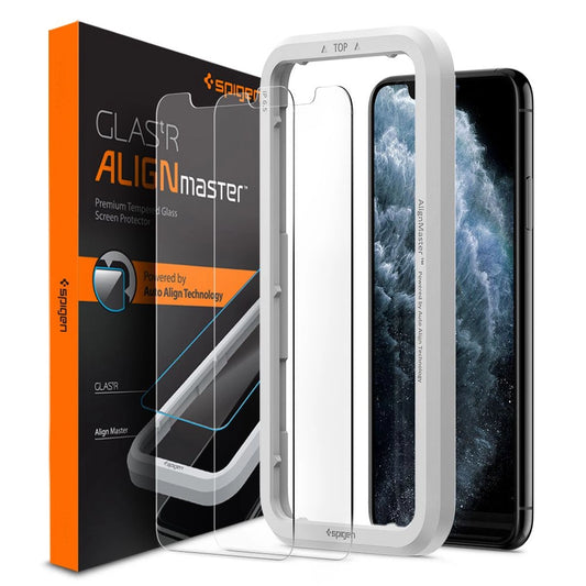 Spigen ALM Glas.tR Slim tempered glass for iPhone 11 / XR - 2 pcs._0