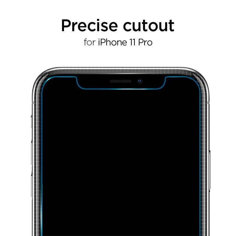 Spigen ALM Glas.tR Slim tempered glass for iPhone 11 / XR - 2 pcs._9