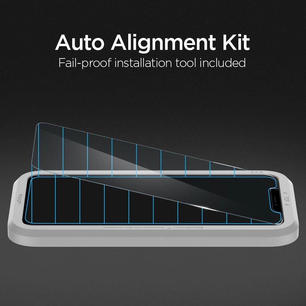 Spigen ALM Glas.tR Slim tempered glass for iPhone 11 / XR - 2 pcs._2