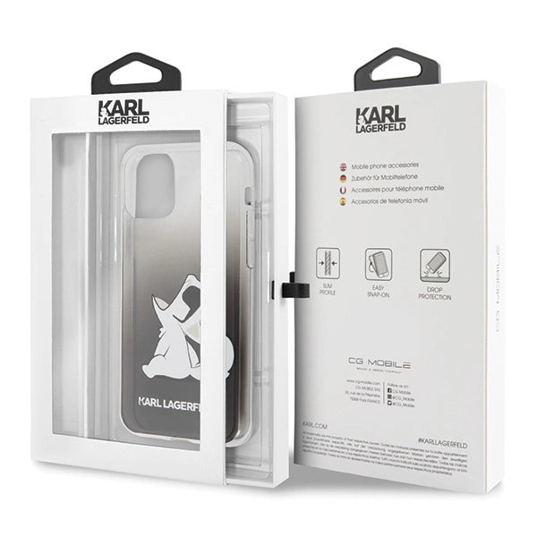Karl Lagerfeld KLHCN58CFNRCBK iPhone 11 Pro hardcase czarny/black Choupette Fun_6