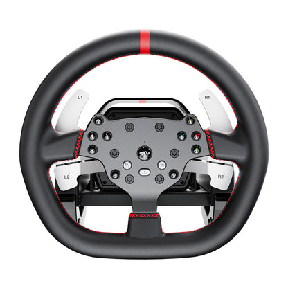 PXN-V10 Pro gaming set - steering wheel + pedals + mounting clamps (PC / PS4 / Xbox One / Xbox Series X|S)_1