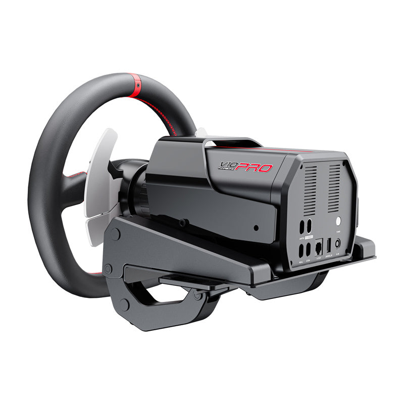 PXN-V10 Pro gaming set - steering wheel + pedals + mounting clamps (PC / PS4 / Xbox One / Xbox Series X|S)_3