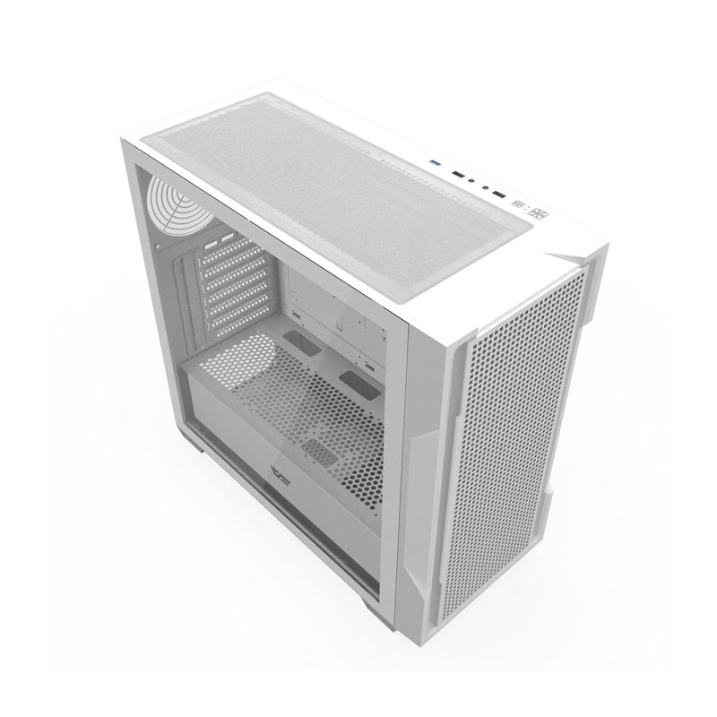 Darkflash DS900 Mesh computer case without fans (White)_2