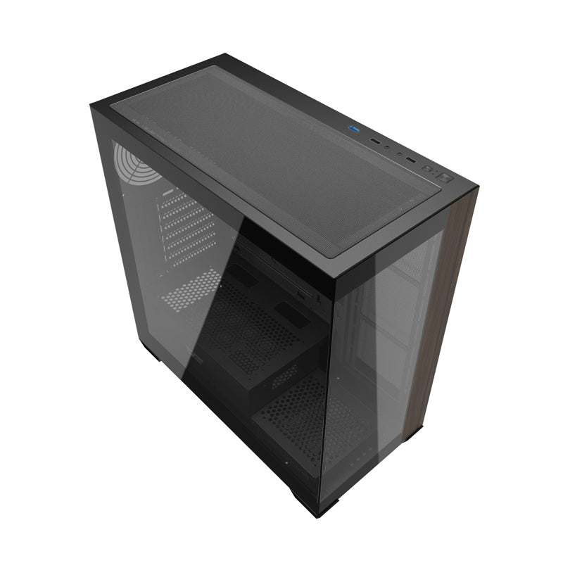 Darkflash DS900W computer case without fans (Black)_0