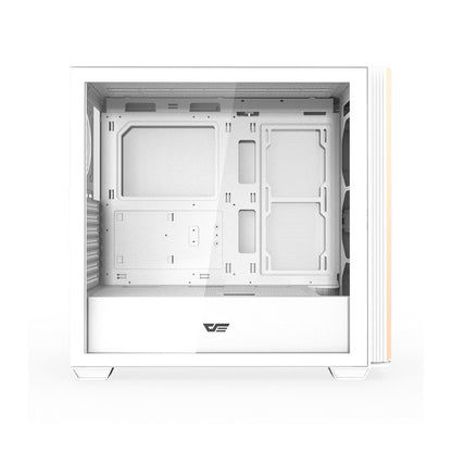 Darkflash DS900WS ATX computer case without fans (White)_1