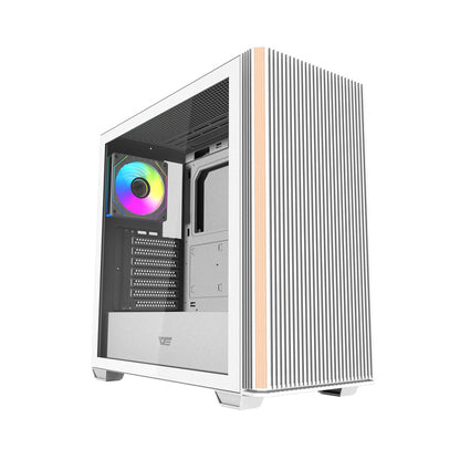 Darkflash DS900WS computer case (White) + 4 ARGB fans_0