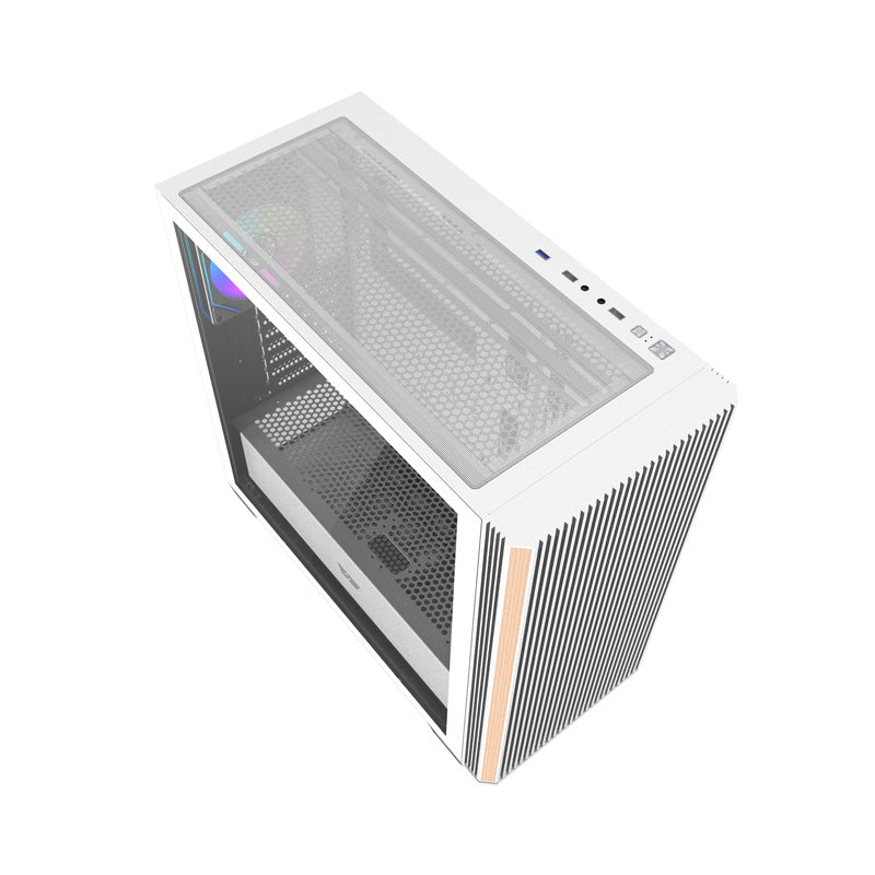 Darkflash DS900WS computer case (White) + 4 ARGB fans_5
