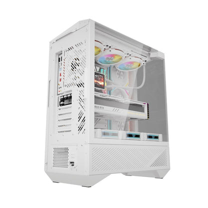 Darkflash DY460 computer case (White) + 4 ARGB fans_6