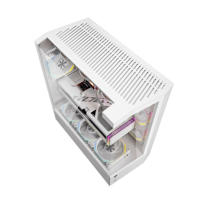 Darkflash DY460 computer case (White) + 4 ARGB fans_7