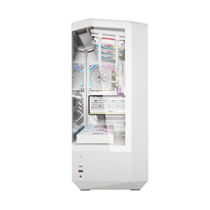 Darkflash DY460 computer case (White) + 4 ARGB fans_8