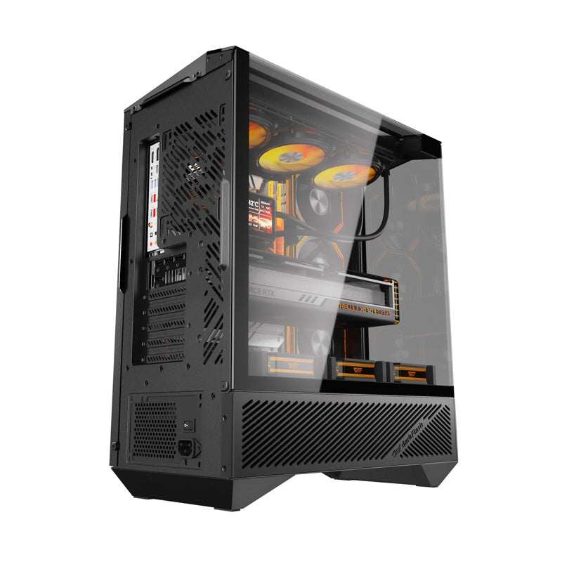 Darkflash DY460 computer case (Black) + 4 ARGB fans_2