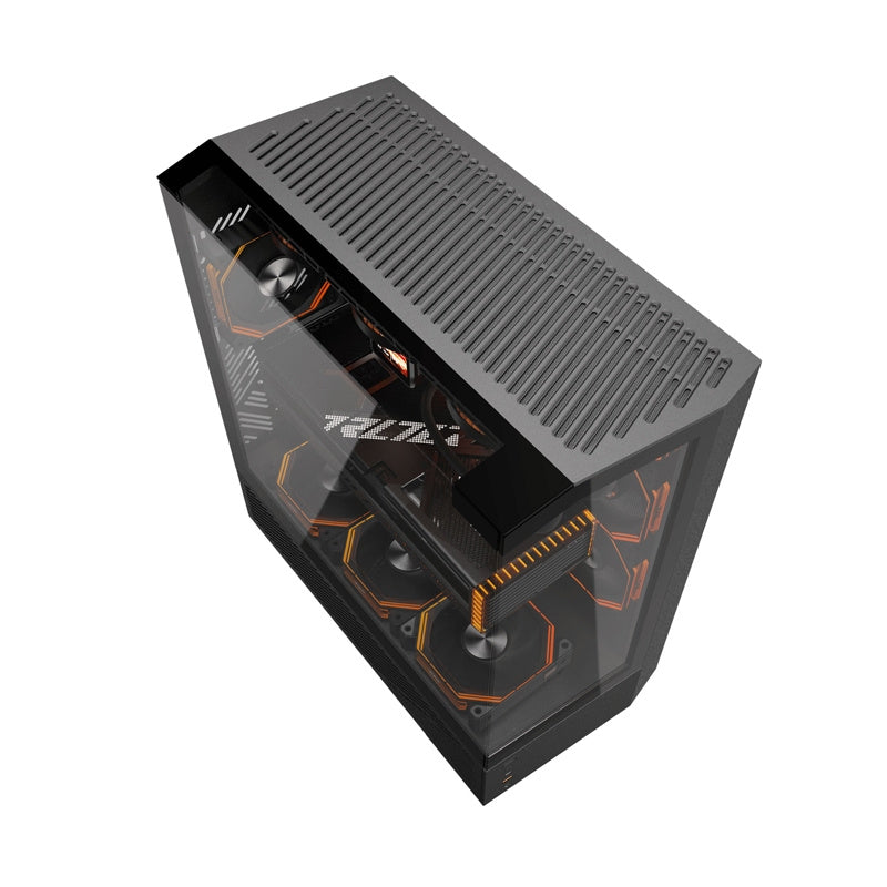 Darkflash DY460 computer case (Black) + 4 ARGB fans_3