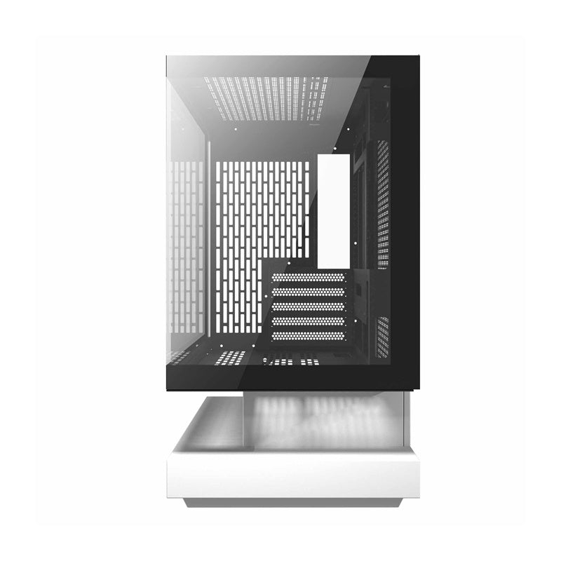 Darkflash F1 computer case (White) + 6 ARGB fans_3