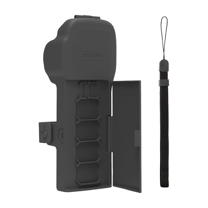 Sunnylife protective case with strap and lanyard for Osmo Pocket 3 (gray)_0