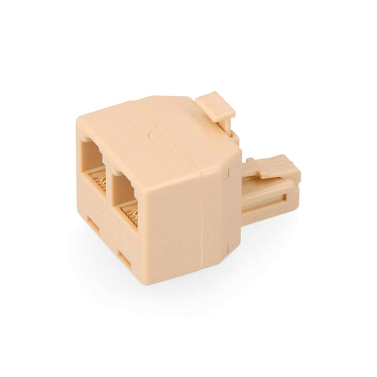 Adaptador telefone saida dupla 4 vias_0