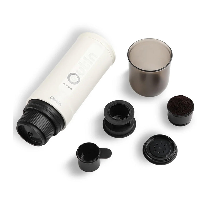 Outin Nano 7500mAh Portable Coffee Maker (White)_1