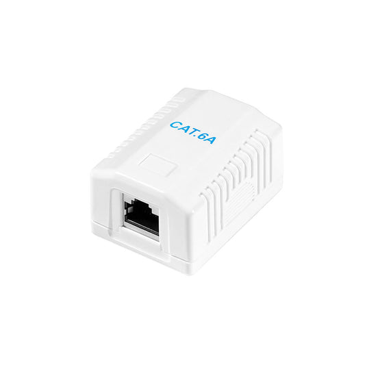Caixa de superfÃ­cie 1 rj45 cat. conector 6a blindado_0