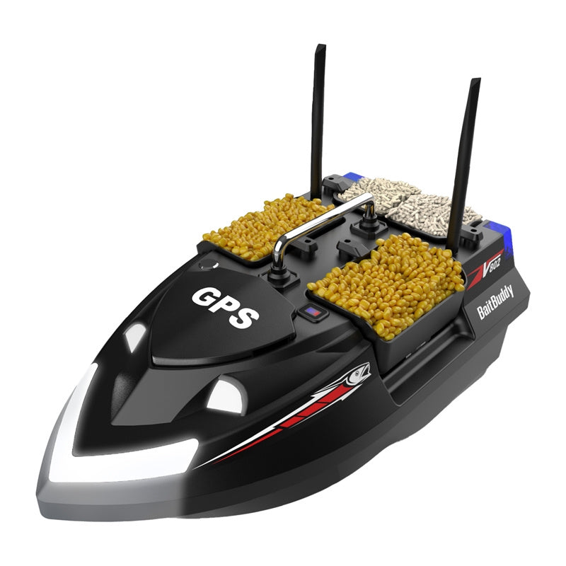 Flytec V802 PRO 12000mah bait boat (black)_1