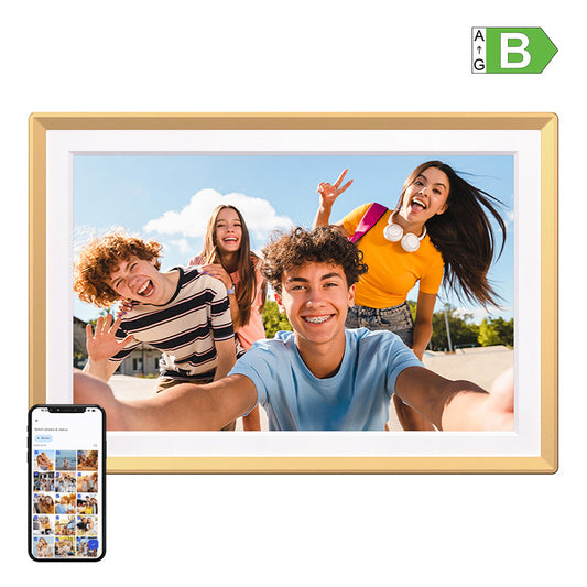 Digital photo frame Arzopa D14 Golden (gold)_0