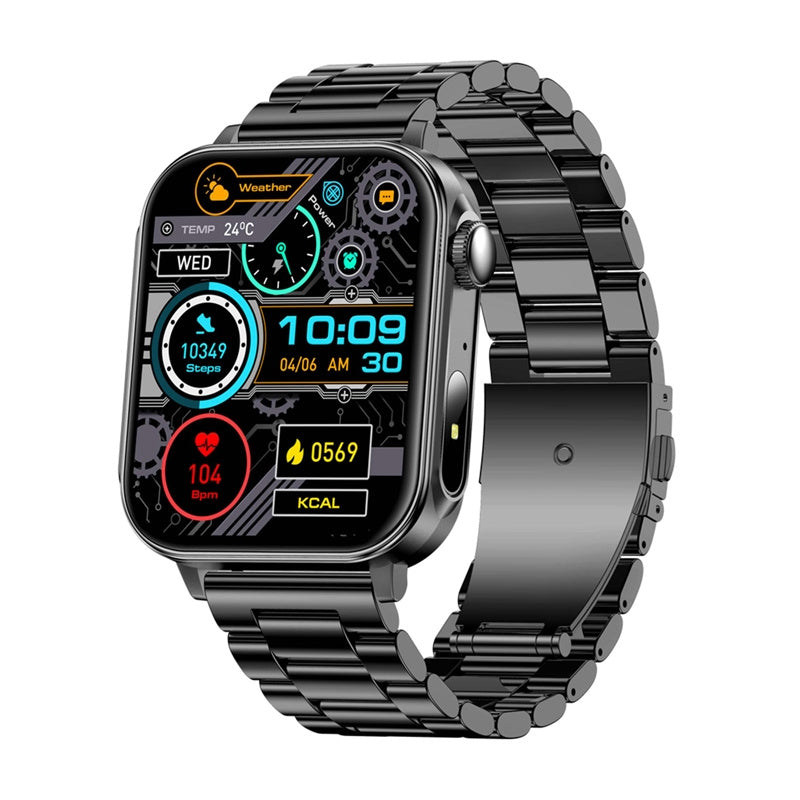 Colmi P80 smartwatch (steel black)_0