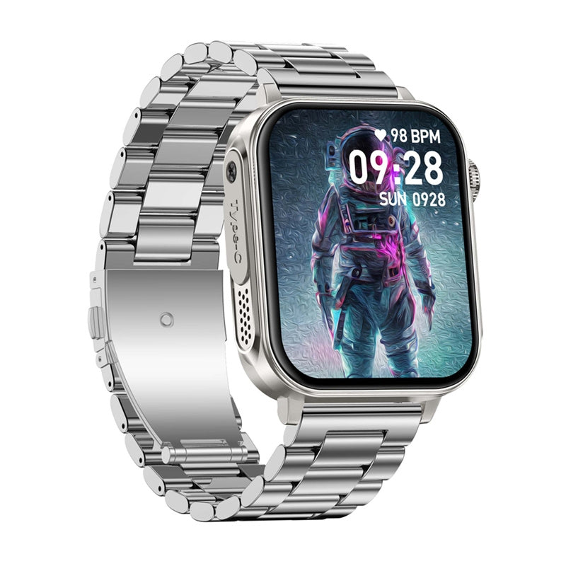 Colmi P80 smartwatch (steel and silver)_2