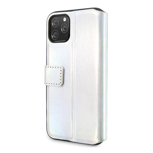 Guess GUFLBKN65BLD iPhone 11 Pro Max silver/silver book Iridescent_4