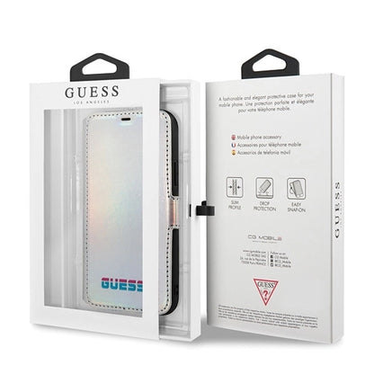 Guess GUFLBKN65BLD iPhone 11 Pro Max silver/silver book Iridescent_5