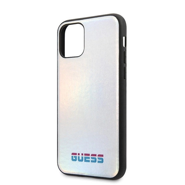 Guess GUHCN65BLD iPhone 11 Pro Max silver/silver hard case Iridescent_1