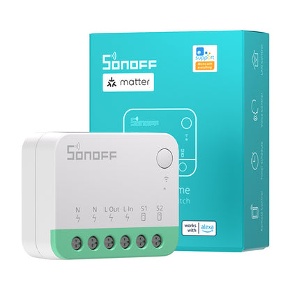Sonoff MINIR4M Matter smart WiFi mini switch (HomeKit, SmartThings, Home Assistant)._3