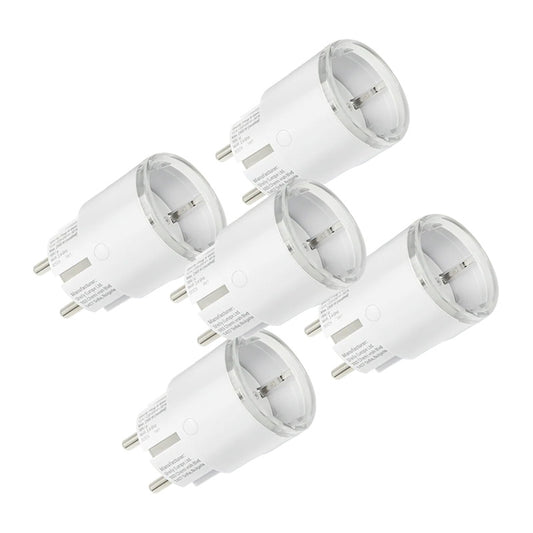 Set of 5 Shelly Plug S MTR Gen3 12A smart outlets (white)_0