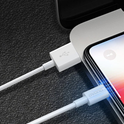 Dudao cable USB / Lightning 3A 1m white (L1L white)_6