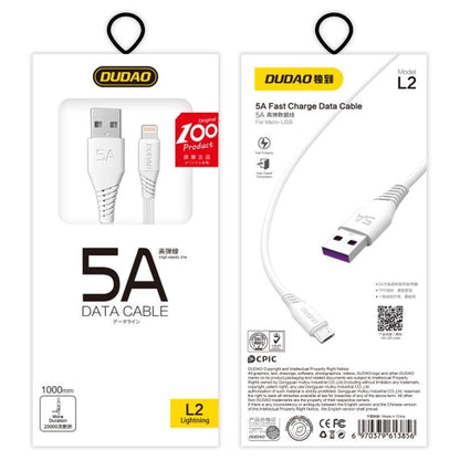 Dudao cable USB / Lightning 5A 1m white (L2L 1m white)_2