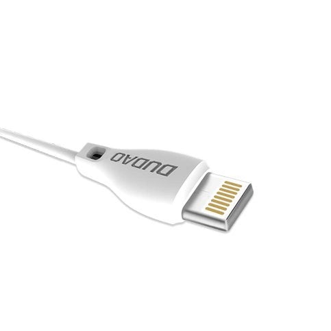 Dudao cable USB / Lightning cable 2.4A 1m white (L4L 1m white)_1
