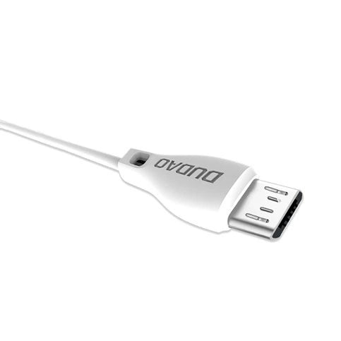 Dudao cable micro USB cable 2.4A 1m white (L4M 1m white)_2