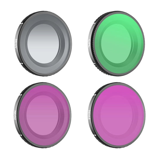 Set of 4 Sunnylife MCUV + CPL + ND32 + ND64 filters for Osmo Nano_0
