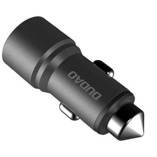 Dudao car charger 2x USB 3.1A gray (R5 gray)_0