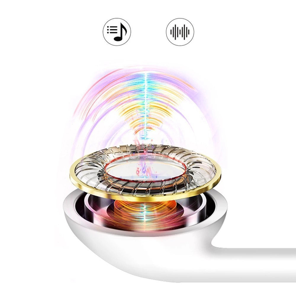 Dudao in-ear wired mini jack 3.5mm headset white (X10S white)_6