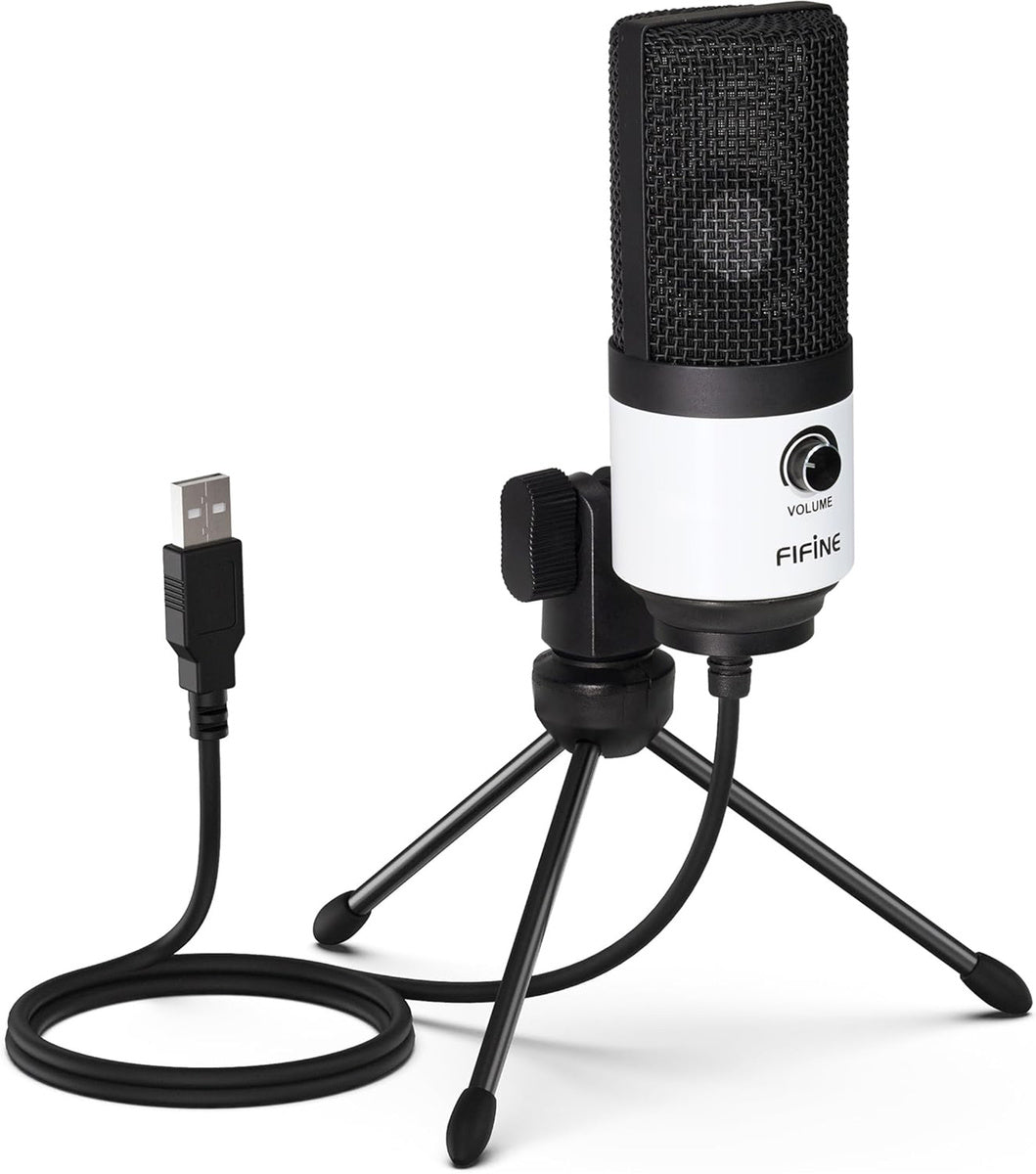 Fifine K669BW studio microphone (white)_0