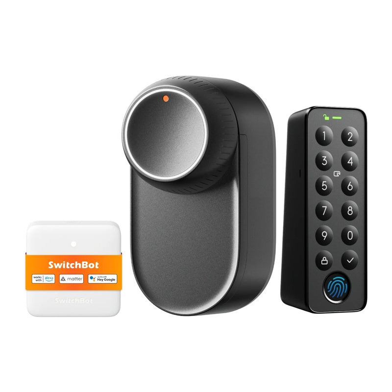 SwitchBot Ultra 3-in-1 smart lock with Hub Mini Matter control panel and Keypad keypad_0