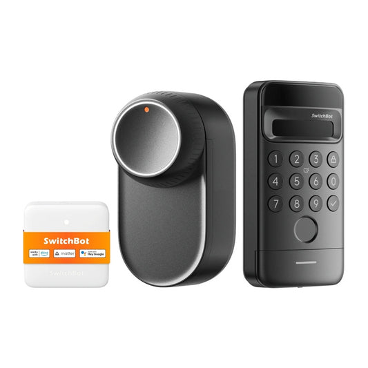 SwitchBot Ultra 3-in-1 smart lock with Hub Mini Matter control panel and Vision keypad_0