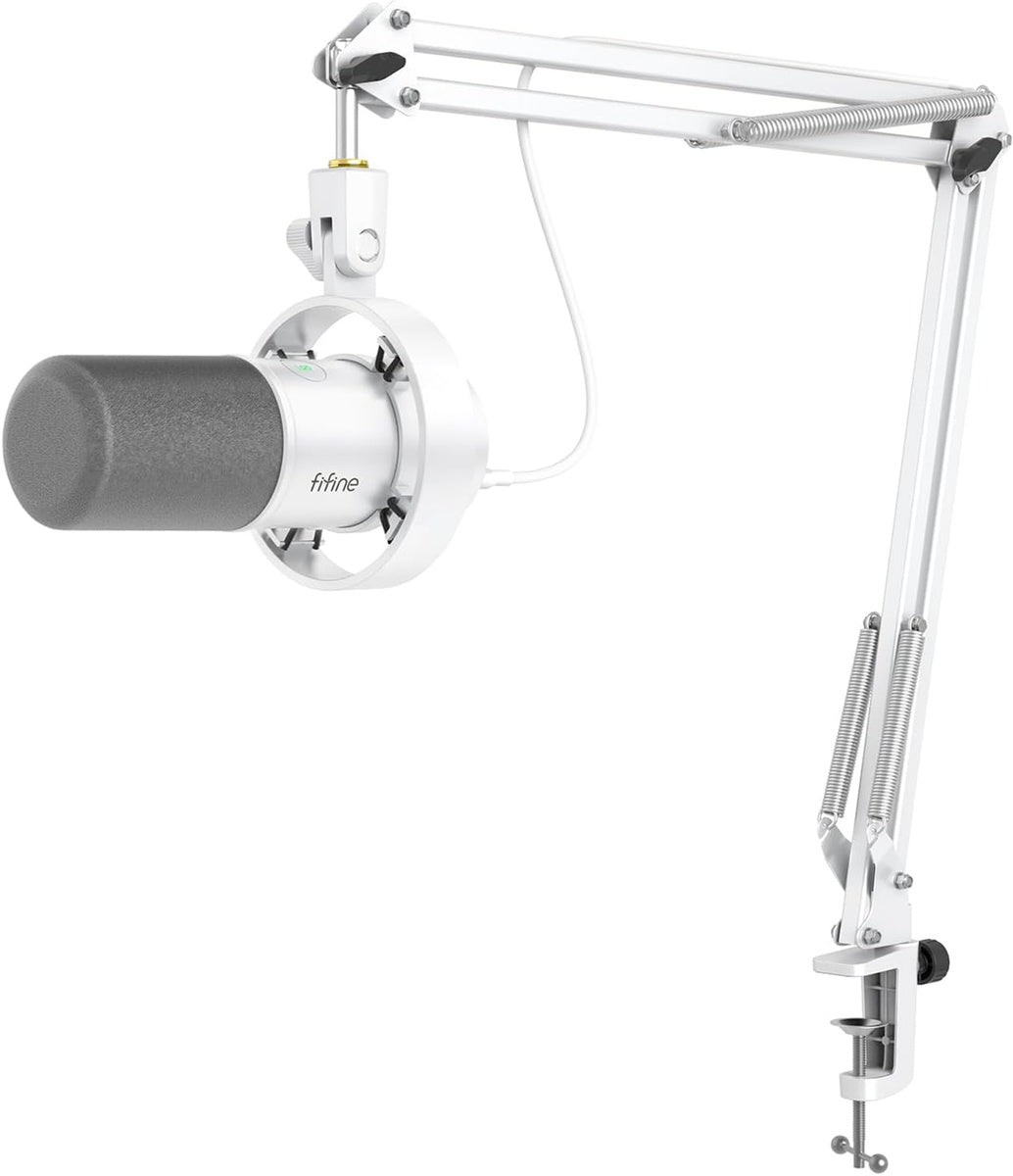 Fifine K688W dynamic microphone (white)_3