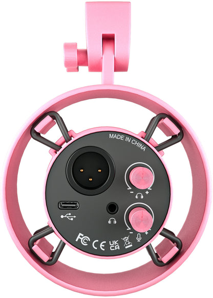 Fifine K688P dynamic microphone (pink)_2